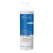 Bielenda Marine Foot Renewal, nawilżająco-chłodzący balsam do stóp i nóg, 500 ml