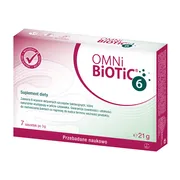 Omni Biotic 6, saszetki z proszkiem, 3 g x 7 szt.