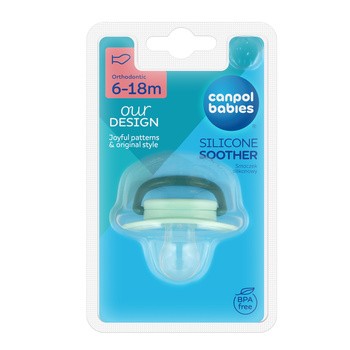 Canpol Babies, smoczek uspokajający 6-18 m TOYS, 1 szt.