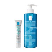 Zestaw La Roche-Posay Effaclar przeciw niedoskonałościom krem + żel