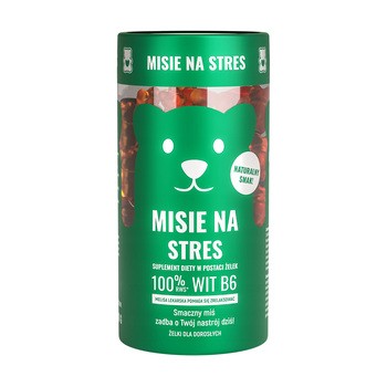 Noble Health, żelki Misie na stres, 300 g