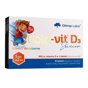 Olimp Gold-Vit D3 Junior, tabletki ulegające rozpadowi w jamie ustnej, 30 szt.