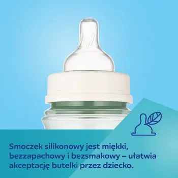 Canpol Babies, butelka antykolkowa EasyStart PP Goose, 240 ml, 1 szt.