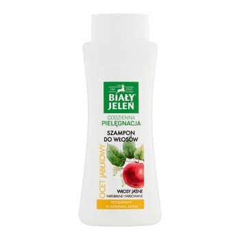 Biały Jeleń, szampon do włosów jasnych naturalnie i farbowanych, 300 ml