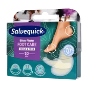 Salvequick, plastry na pęcherze, otarcia, mix, 10 szt.