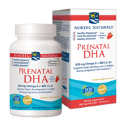 Prenatal DHA, kapsułki, smak truskawkowy, 90 szt.
