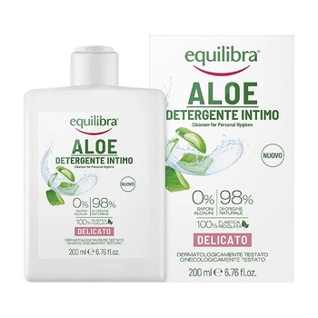 Equilibra, żel aloesowy do higieny intymnej, 200 ml