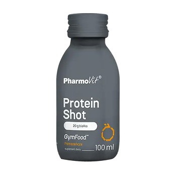 Pharmovit, Protein Shot GymFood, płyn pomarańczowy, 100 ml