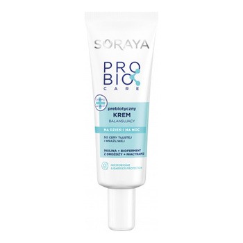Soraya Probio Care, prebiotyczny krem balansujący do skóry tłustej i wrażliwej, 50 ml