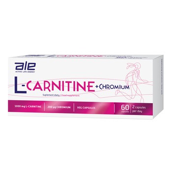 ALE L-Carnitine + Chromium, kapsułki, 60 szt.