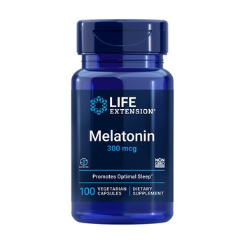 Life Extension Melatonin 300 mcg, kapsułki, 100 szt.