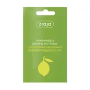 Ziaja, orzeźwiający peeling do twarzy z limonkowo-cytrusowym koktajlem egzotycznym, 7 ml