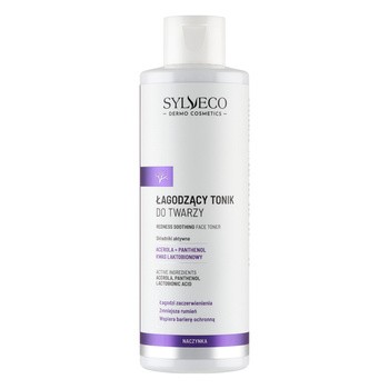 Sylveco Dermo Naczynka, łagodzący tonik do twarzy, 200 ml