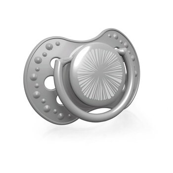 Canpol Lovi, smoczek uspokajający silikonowy, dynamiczny, Harmony, boy, 0-3m, 2 szt.