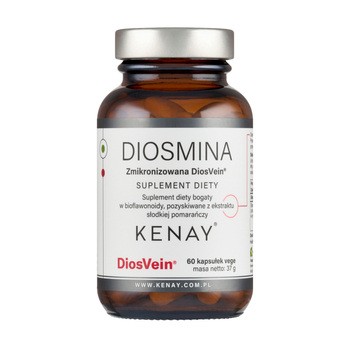 KENAY Diosmina zmikronizowana DiosVein, kapsułki, 60 szt.
