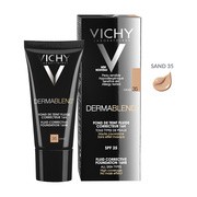 Vichy Dermablend, fluid korygujący o przedłużonej trwałości, SPF 28, 35 Sand, 30 ml