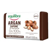 Equilibra, arganowe mydło 100% roślinne, 100 g