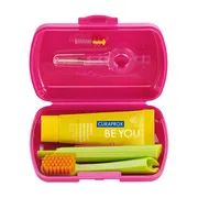 Curaprox Travel Set Red, zestaw podróżny, 1 szt