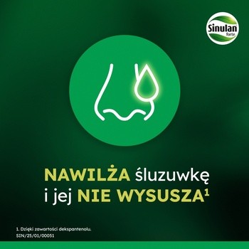 Sinulan Express Forte Junior, aerozol do nosa, 20 ml