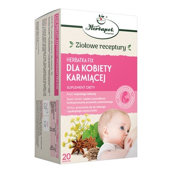 Herbatka dla kobiety karmiącej, fix, 2 g, 20 szt. (Herbapol Kraków)