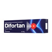 Difortan, 100 mg/g, żel,100 g