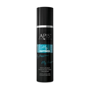 Apis, My Happiness, nawilżająca mgiełka do ciała i włosów, 150 ml