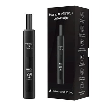 Hero X-Max V3 Pro+ X, waporyzator, black, 1 szt.