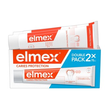 Elmex, pasta do zębów do zębów, 75 ml x 2