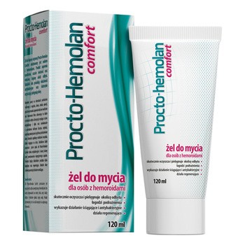 Procto-Hemolan Comfort, żel do mycia dla osób z hemoroidami, 120 ml