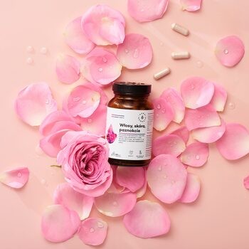 Kolagen Rybi NatiCol, Włosy, Skóra, Paznokcie, kapsułki, 60 szt.