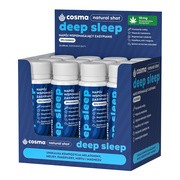 Cosma Cannabis Deep Sleep, płyn, smak herbata cytrynowa, 80 ml x 12 szt.