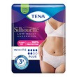 Tena Silhouette Plus, majtki chłonne, White, rozmiar L, 10 szt.