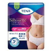 Tena Silhouette Plus, majtki chłonne, White, rozmiar L, 10 szt.