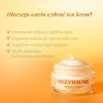 Orientana, odżywczy krem do twarzy ASHWAGANDHA, 40 ml