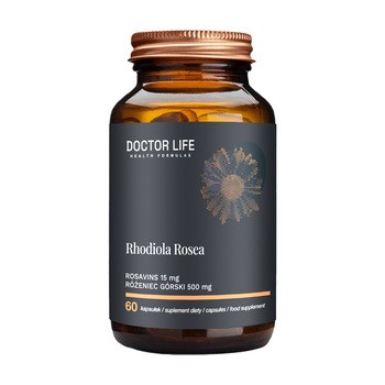 Doctor Life Rhodiola Rosea, kapsułki, 60 szt.