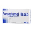 Paracetamol Hasco, 80 mg, czopki, 10 szt. 