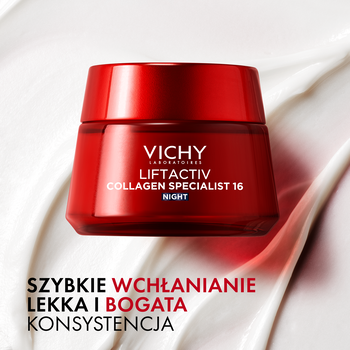 Vichy Liftactiv Collagen Specialist 16, krem na noc, 50 ml