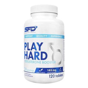 SFD Play Hard testosterone booster, tabletki, 120 szt.