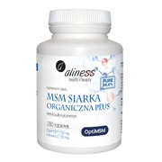 Aliness MSM Siarka Organiczna Plus, tabletki, 180 szt.