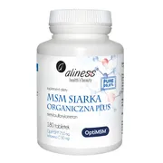 Aliness MSM Siarka Organiczna Plus, tabletki, 180 szt.