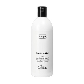 Ziaja Kozie Mleko, płyn do kąpieli mlecznej, łagodny, relaksujący, 500 ml
