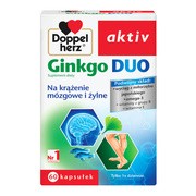 Doppelherz aktiv Ginkgo Duo, kapsułki, 60 szt.