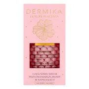 Dermika Luxury Placenta, luksusowe serum przeciwmarszczkowe w kapsułkach, 60 g