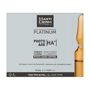 MartiDerm Platinum, Photo Age HA+, serum, ampułki, 10 x 2 ml