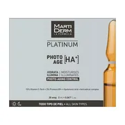MartiDerm Platinum, Photo Age HA+, serum, ampułki, 10 x 2 ml