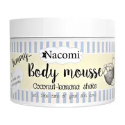 Nacomi, mus do ciała, kokosowo-bananowy shake, 180 ml