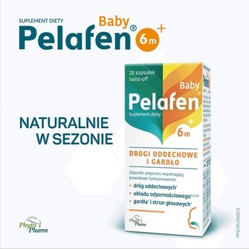 Pelafen Baby 6m+, kapsułki twist-off, 20 szt.