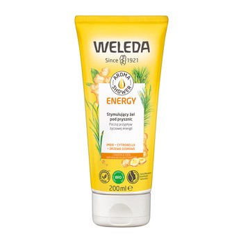 Weleda Aroma Shower Energy, stymulujący żel pod prysznic, 200 ml