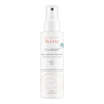 Avene Eau Thermale Cicalfate+, osuszający spray regenerujący, 100 ml