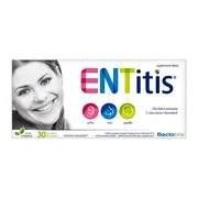 ENTitis, pastylki do ssania, smak miętowy, 30 szt.